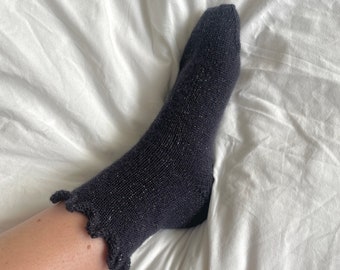 Midnight Sock Knitting Pattern