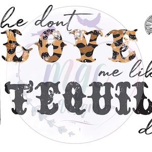 Tequila does image for sublimation