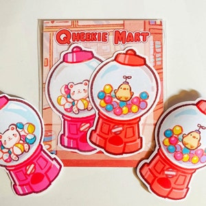 VINYL - Gumball Machines Die Cut Sticker