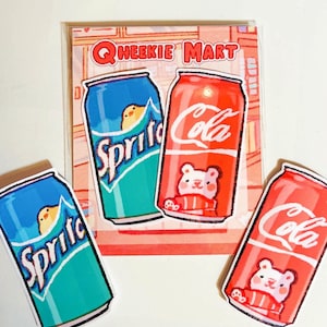 VINYL - BUNDLE Soft Drinks Die Cut Sticker