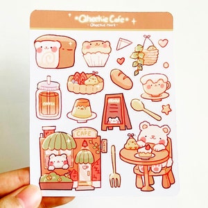 Cafe Sticker Sheet