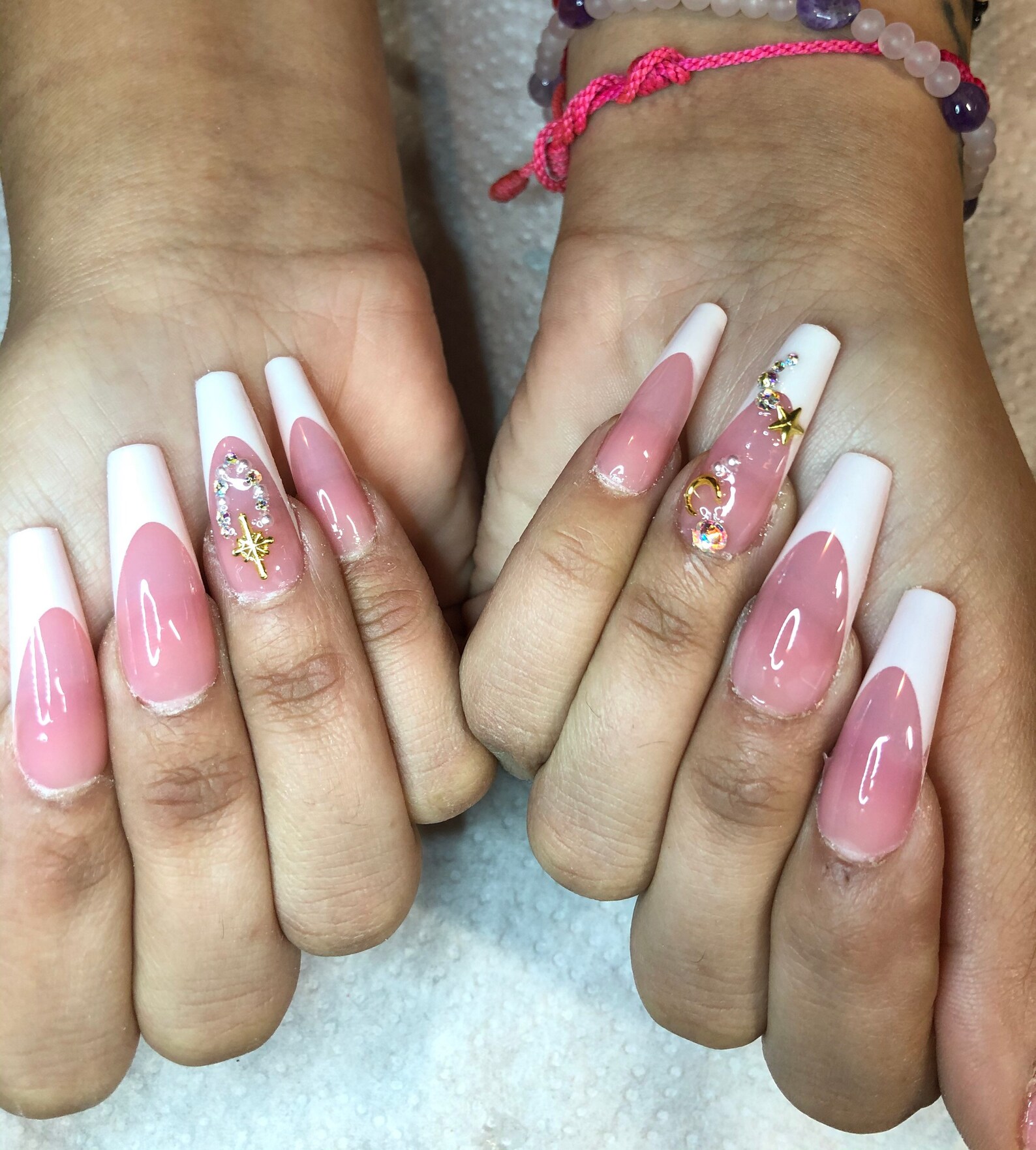 Medium French Press on nails Etsy