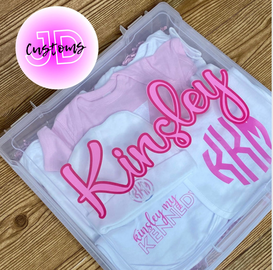 Personalized Baby Box SET Etsy