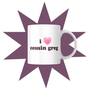 i corazón primo greg - taza de cerámica