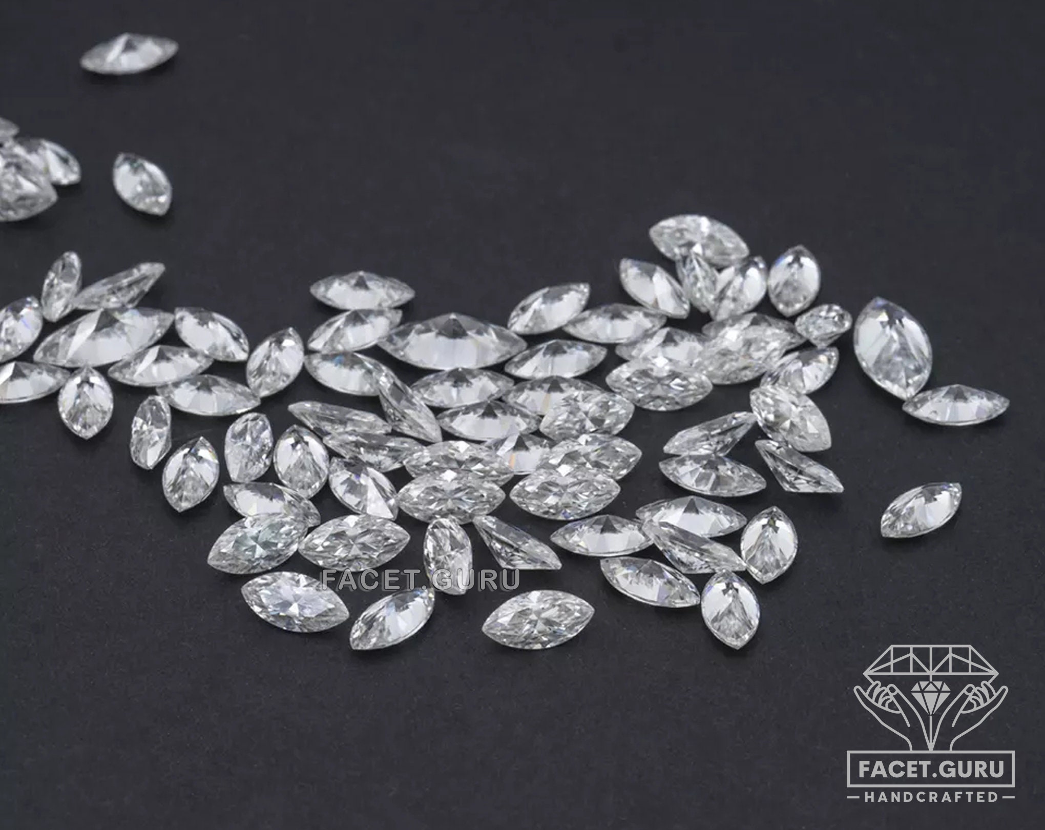Marquise moissanite shop loose
