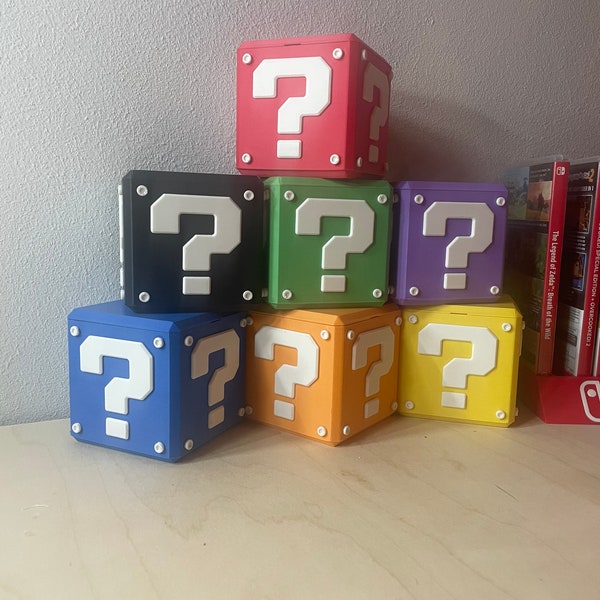 Nintendo Switch Spardose Super Mario „Question Block“