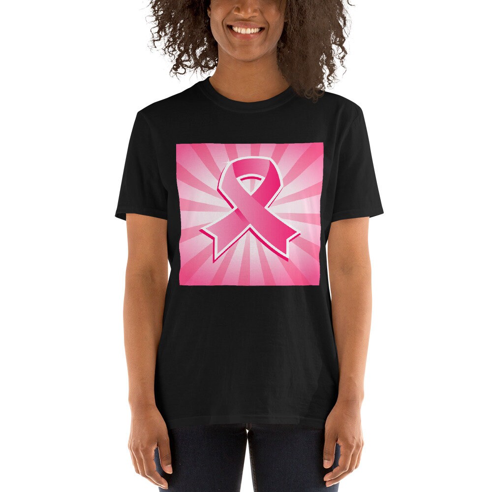 Pink Ribbon Short-Sleeve Unisex T-Shirt | Etsy