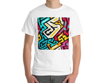 Cool Graffiti Short Sleeve T-Shirt