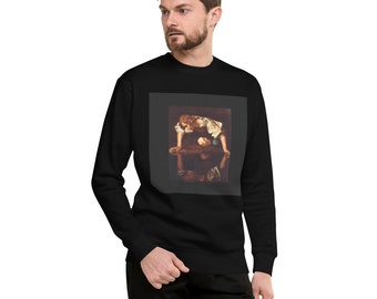 Caravaggio Narzisse Unisex Premium Sweatshirt