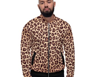 evereve leopard bomber