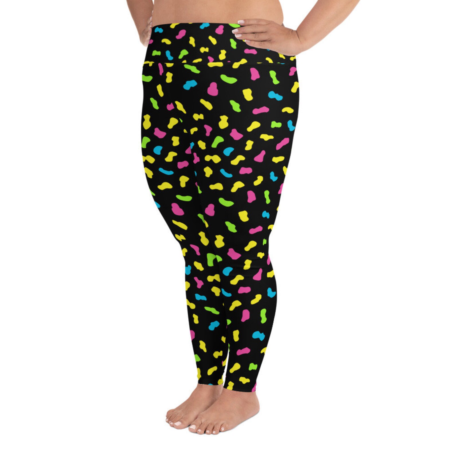 plus size cheetah print pants