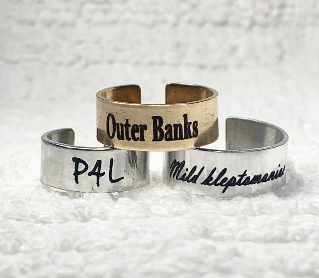 Outer Banks Rings Etsy