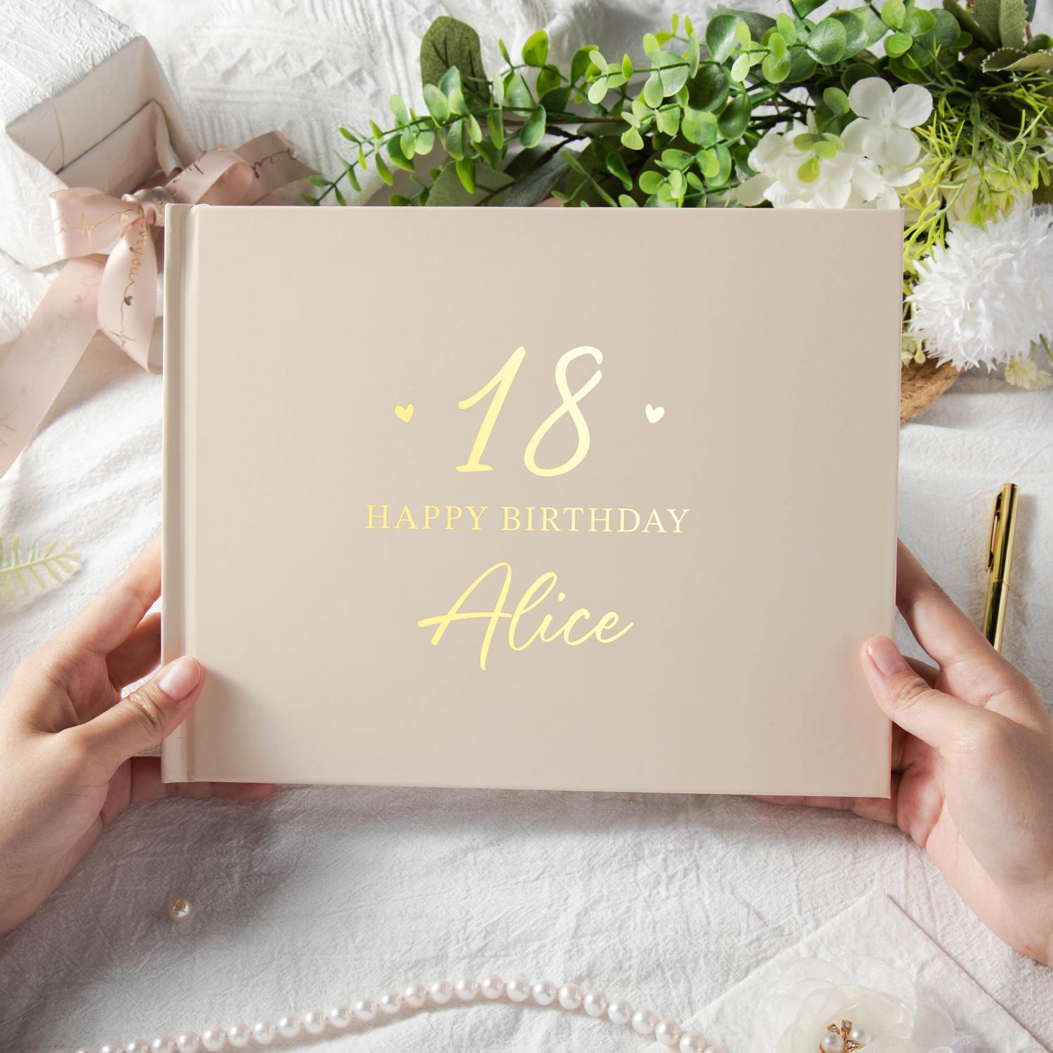 Libro degli ospiti 40 Anni Buon Compleanno: Idea regalo e decorazioni per la festa di compleanno donna o uomo. Con 100 pagine per congratulazioni e auguri (Italian Edition): 9798441377218: Elsi, Safa