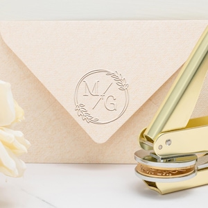 Personalized Wedding Embosser, Custom Wedding Stamp Embosser, Custom Stamp Embosser, Paper Wedding Invitations Embosser, Custom Wedding Gift
