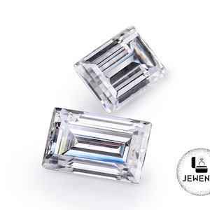 Amazing Colorless Sparky 4x2 mm 0.10 Carat D-E-F Baguette Cut Loose Moissanite For Jewelry Making, Ring, Earring, Pendant || Wholesale Price