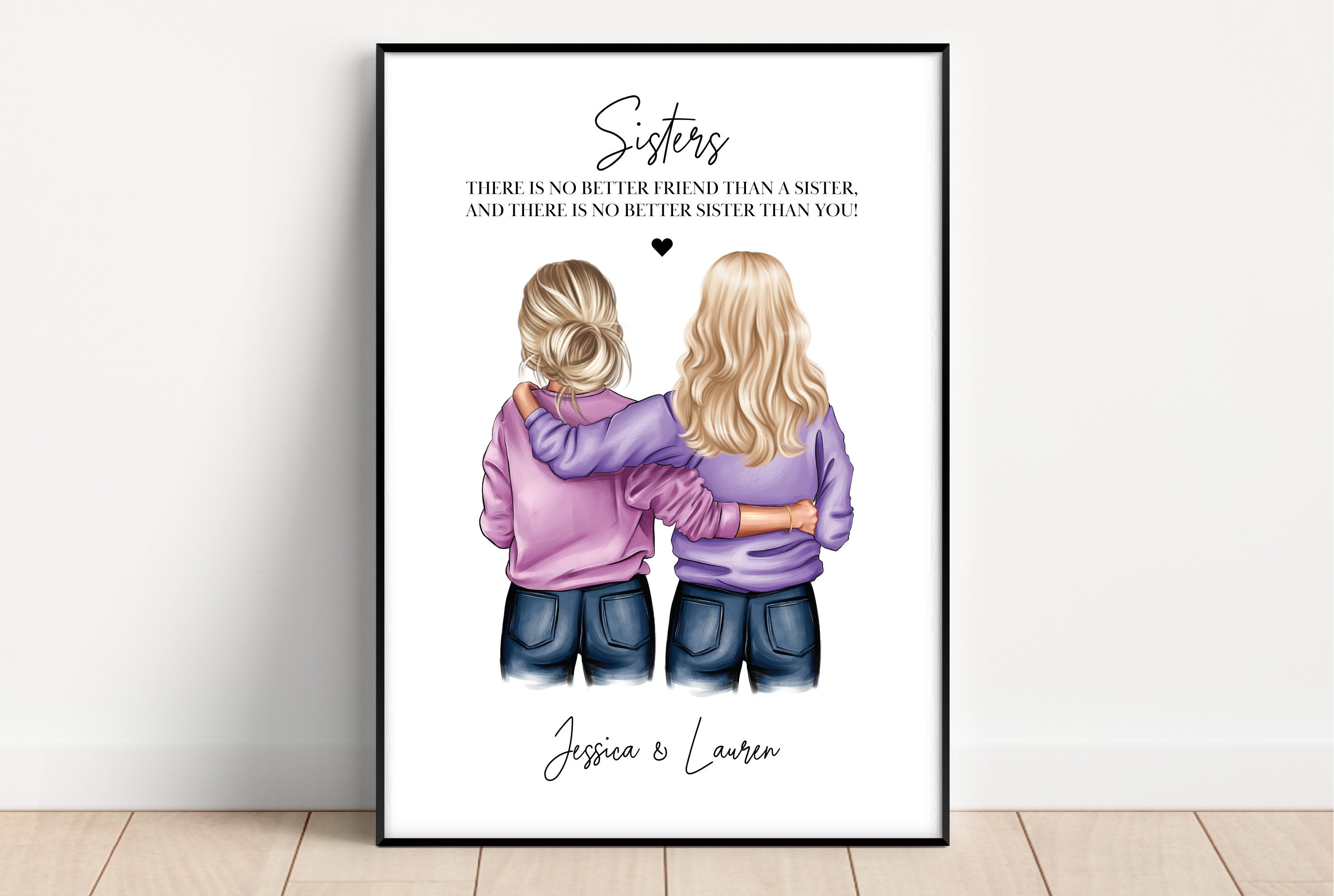 Tableau chambre: L'amour entre sœurs