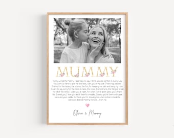 Regalo fotografico personalizzato per la mamma: stampa per la festa della mamma