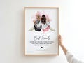 Personalised gift for your best friend - choose your quote, Print for best friends, Xmas Gift for friends, best friend print, Christmas gift product logo
