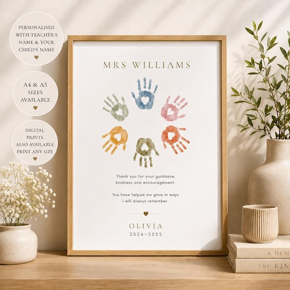 for helping me grow nursery teacher thank you gifts