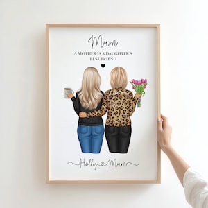 Mum gift, daughter gift, Mum birthday gift, Mothers Day Gift, Gift for Mum, Mum Print, Mother gift, Mum christmas gift, daughter xmas gift