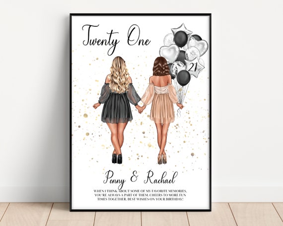 Best friend deals 21st birthday gift