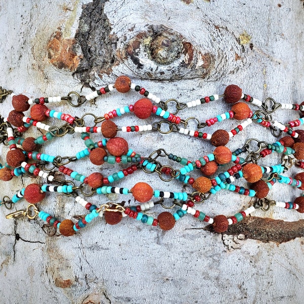 Madrone Berry Bracelets, Wild Botanical Jewelry