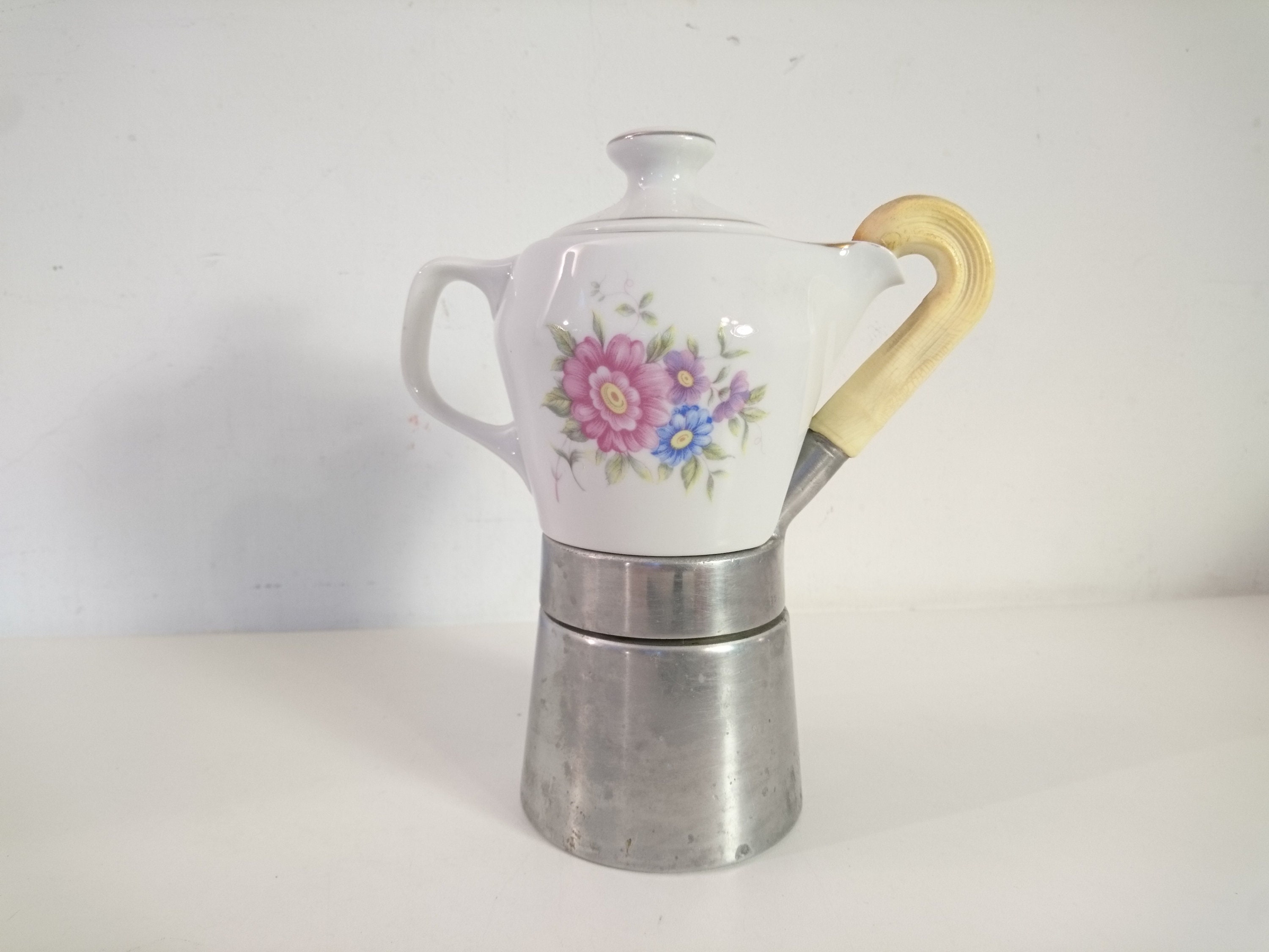 Retro Sunbeam CoffeeMaster 10 Cup Coffee Maker 70 s Vintage Harvest Gold  Flower