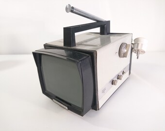 Elektronika VL-100 Space Age Design Mini Tv Vintage Retro CRT Television CCCP 1970s - Not Working!