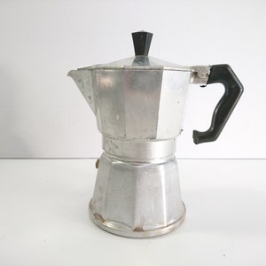 vintage VEV VIGANO Cafetière Espresso Moka Pot Pour 2 tasses Made in Italy