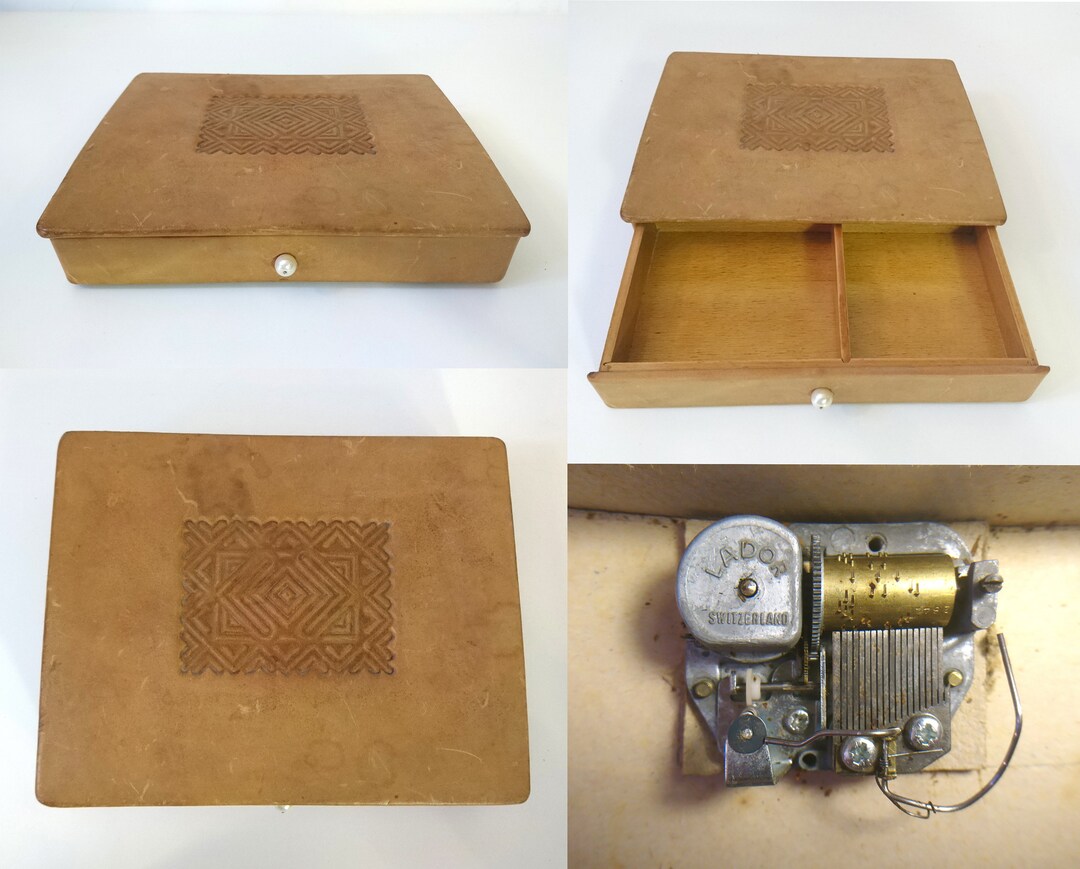 Rare Vintage Lador Music Box Made in Switzerland adrian Lador Etsy