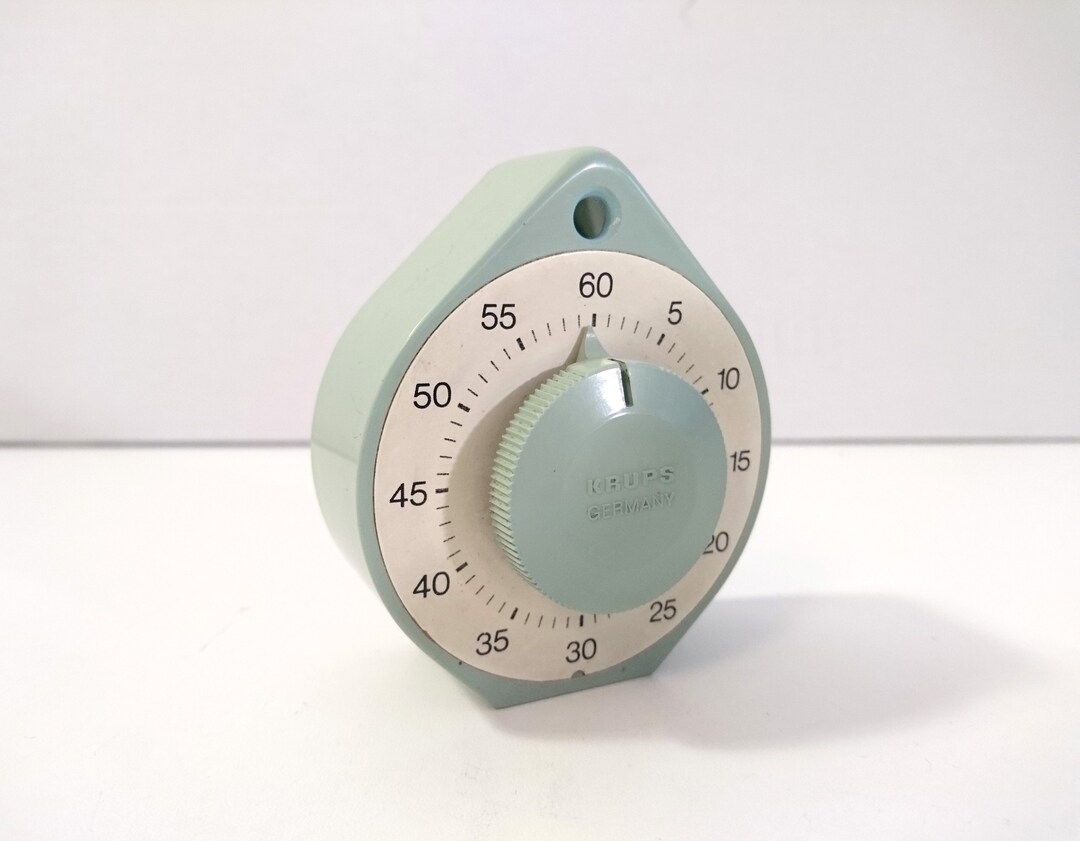 Vintage Retro KRUPS Kitchen Egg Timer Stopwatch Made in Etsy