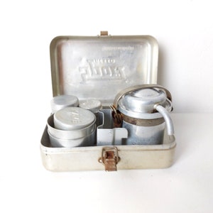 SPORT PRESSO Mini Camping Coffee Maker Set - Made in Hungary 1950s