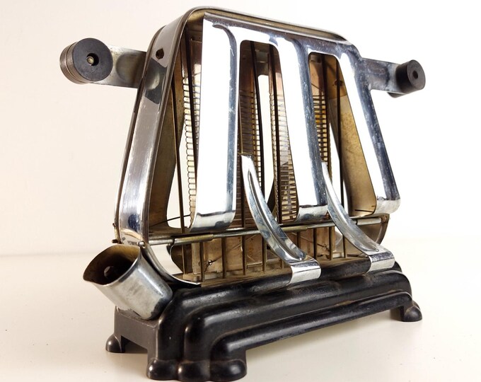 Vintage Toaster Mid Century Art Deco Style Hungary Europe 1960s - Etsy
