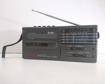 AUDIOTON RAR950 Récepteur mondial portable Radio à ondes courtes et lecteur de cassettes