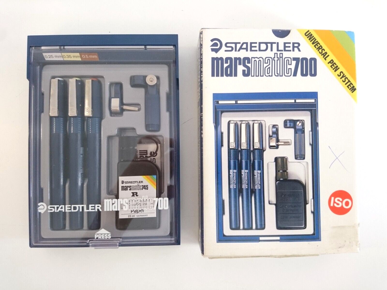 STAEDTLER Mars Matic 700 Technical Drafting Pen Set With Ink