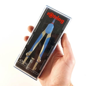 Ferramenta de compasso de desenho ROtring para desenho técnico - Fabricado na Alemanha