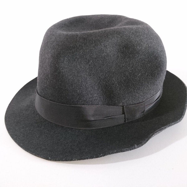 Vintage Fedora Hat For Men - Made in Hungary Size 56