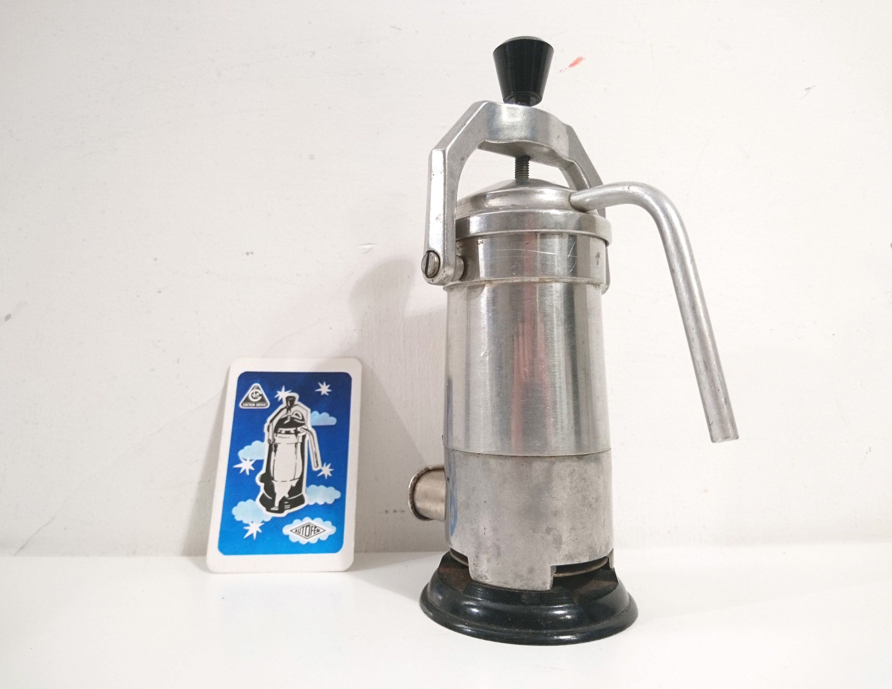 Bialetti Mini-Express Lichtenstein Yellow Stovetop Espresso - Cupper's  Coffee & Tea