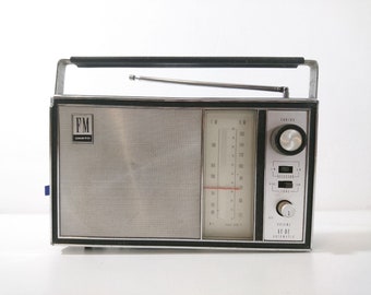 Radio portable AM FM vintage ONKYO 11PF-201 fabriquée au Japon des années 1960 RARETÉ !