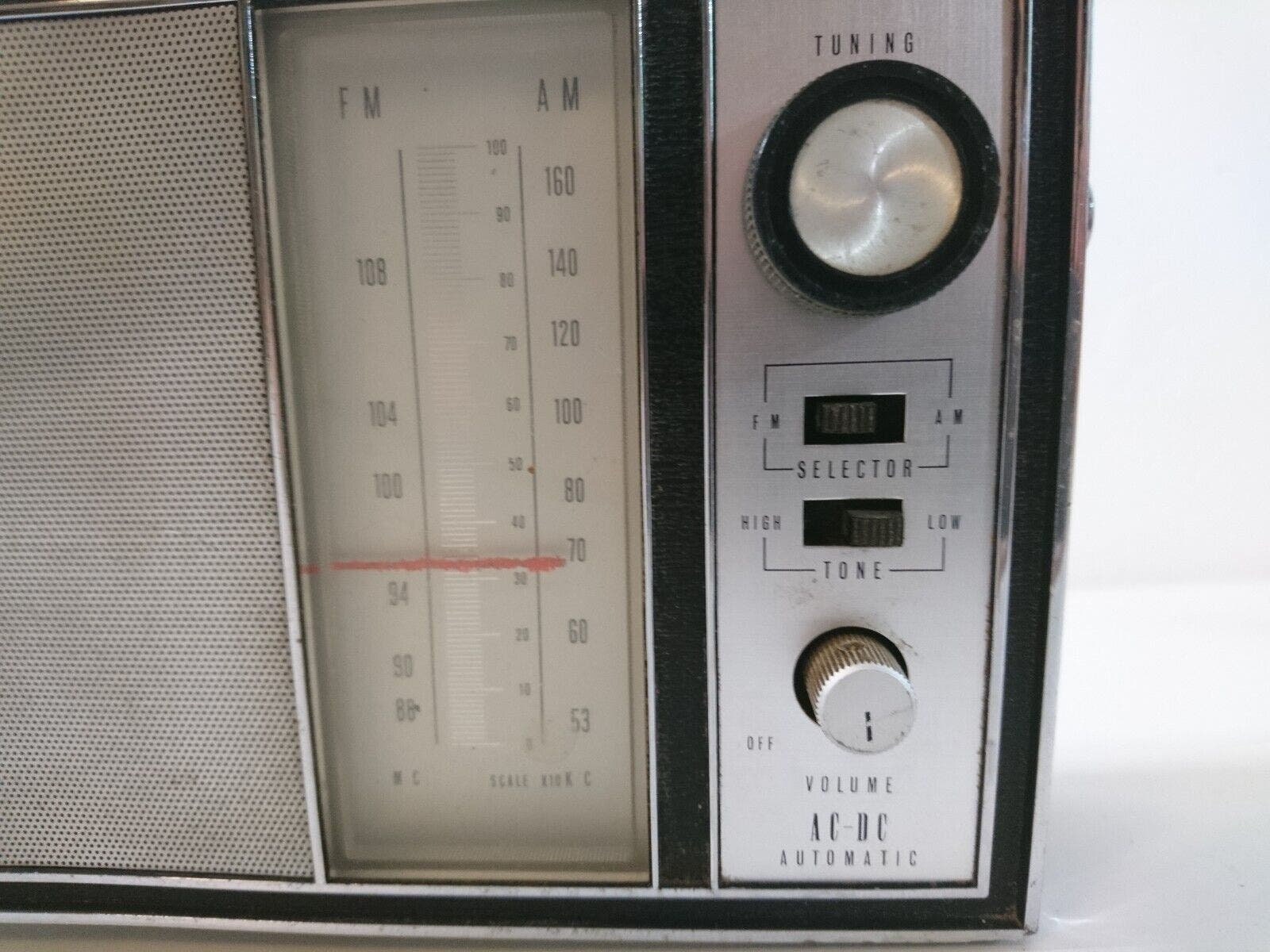 ONKYO RADIO (作動品/1960年代製） ONKYO 11PF-201 Vintage Radio Portable Am Fm Made in Japan 1960s