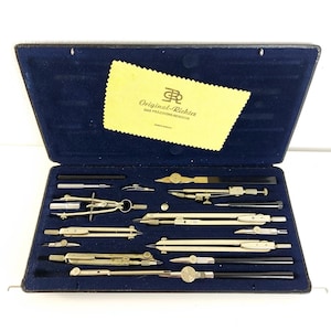 Vintage Technical Drafting Set Richter & Co Kopernikus XI Germany 1970s