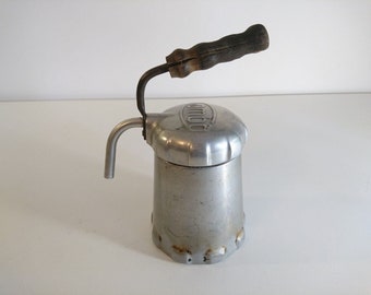 Vintage Antique Espresso Coffee Maker Moka Pot GOMBA 1950s Hungary RARE Version!