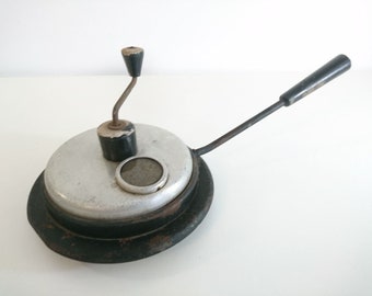 Vintage Manual Coffee Bean Roaster - Hungary 1960s