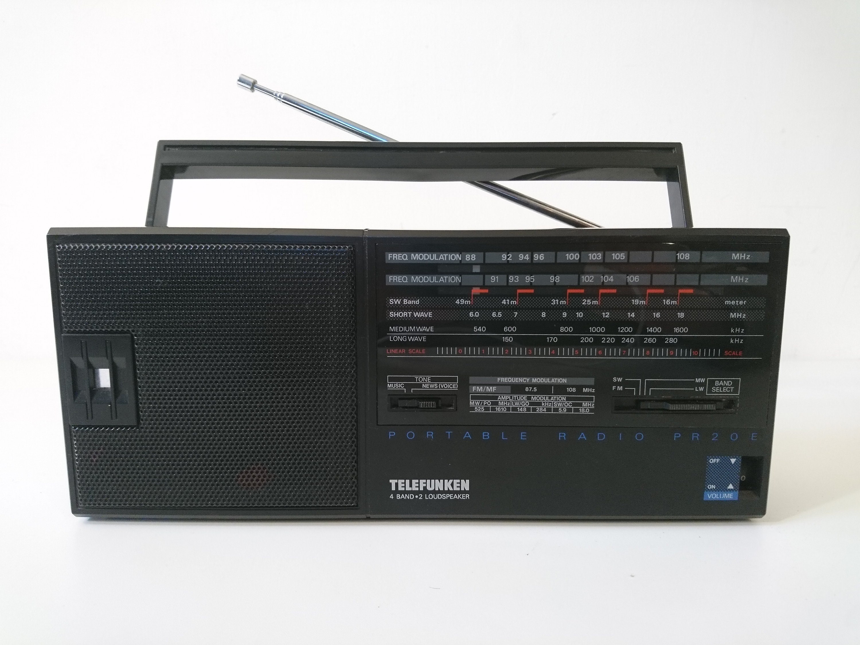 新商品 TELEFUNKEN アンティークラジオ PR20E PR-20E