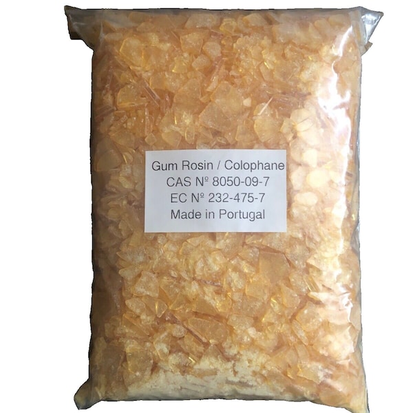 Copos de colofonia de resina de pino de colofonia de goma pura 700 gramos 100% Natural genuino