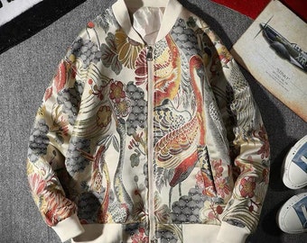Floral Jacket Etsy