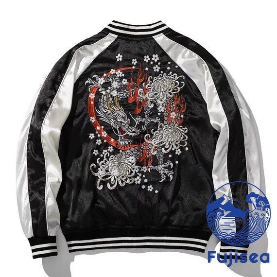 Dragon cheap embroidered jacket