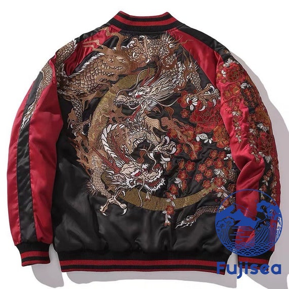 JKT127 Fuji Sea Red Dragon and Plum 