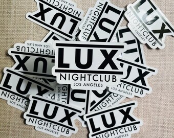 LA Nightclub Sticker