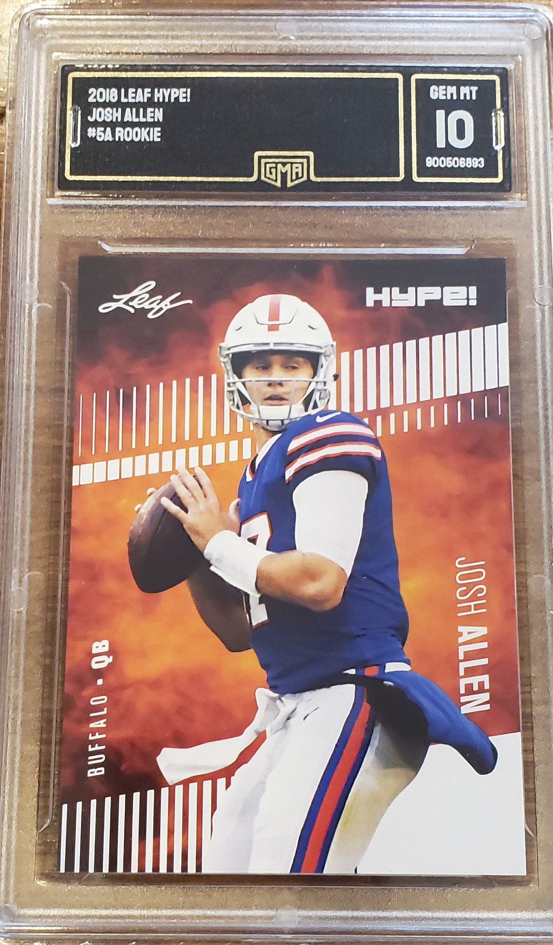 Josh Allen Rookie Card Graded 10 Etsy